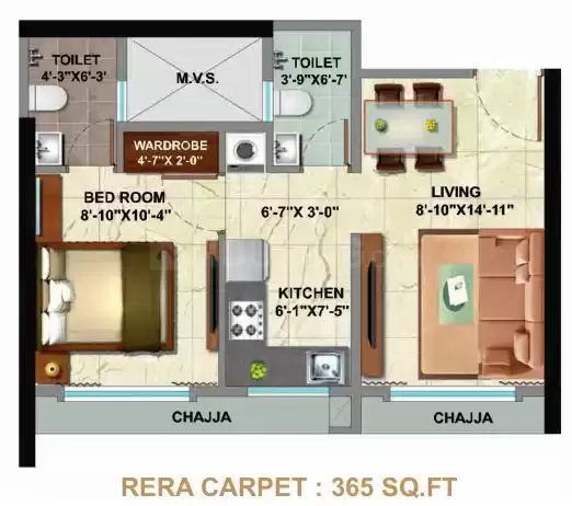  1BHK 