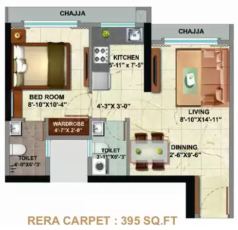  1BHK 