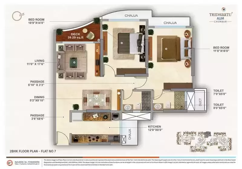  2 BHK 