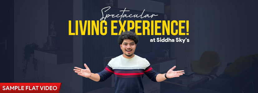 Spacious Flats at Siddha Sky