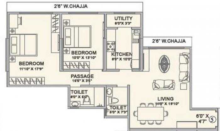  2 BHK 