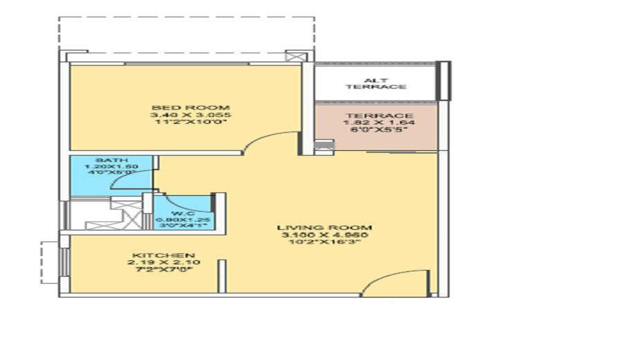 1BHK 
