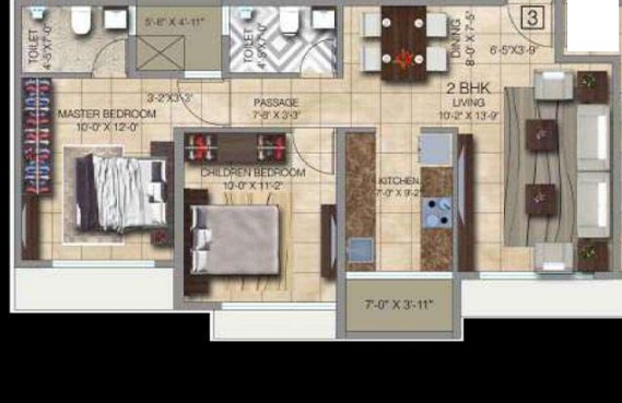  3BHK 