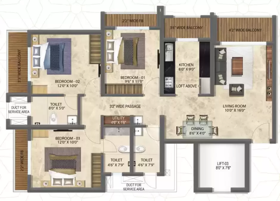  3bhk 