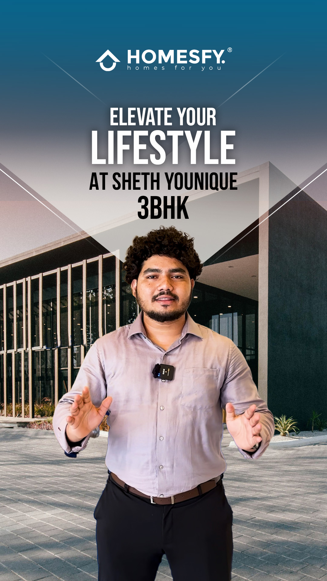 Sheth Younique | 3 BHK Sample Flat