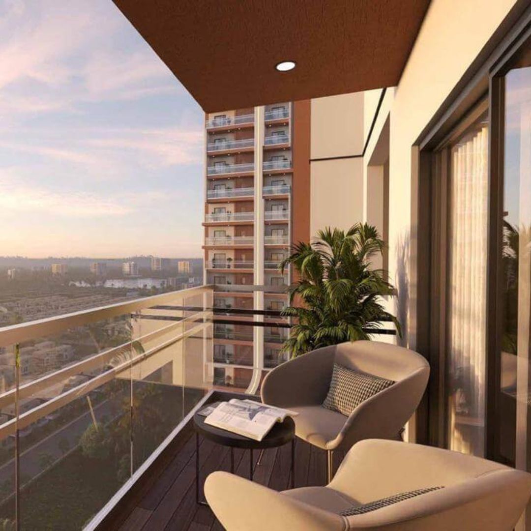Balcony in Vertex 33 West