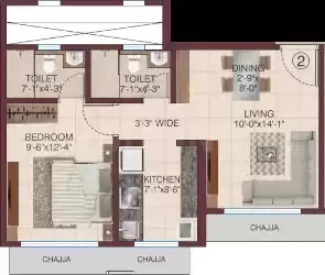  1BHK 